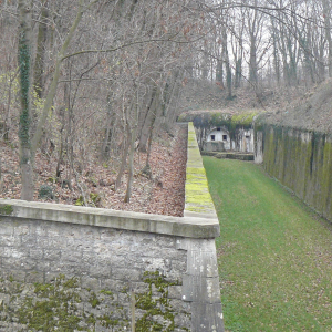 Le Fort - Fosse Sud et coffre de contre-Escarpe